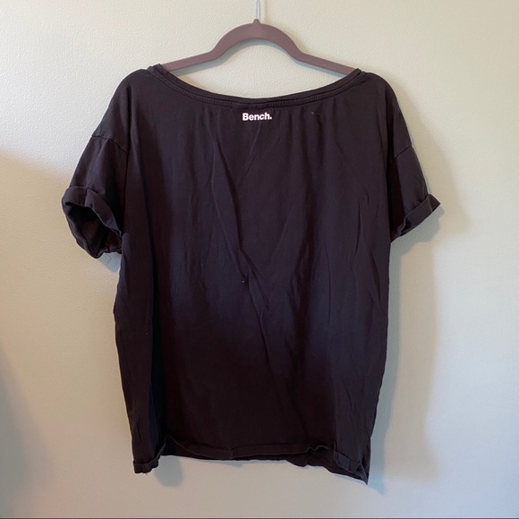 🐠3/$20🐠 2 Bench Graphic T-shirt Black and White - Picture 4 of 5